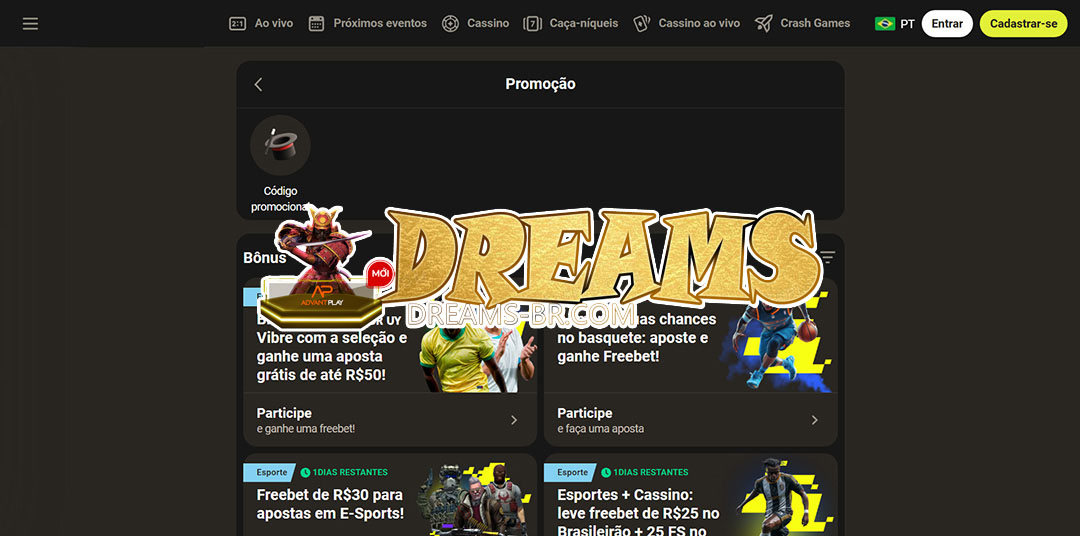 dreams Bônus